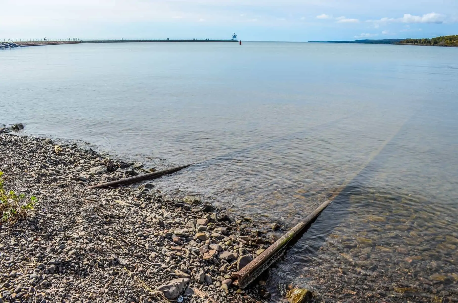 Agate Bay Railroad Tracks