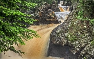 Cascade River Falls.