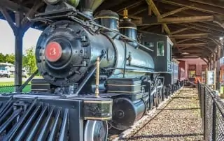 Depot Museum steam train.