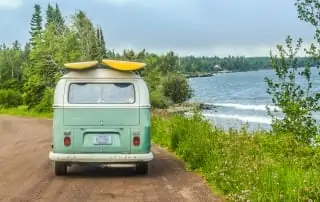 VW Bus at Stony Point