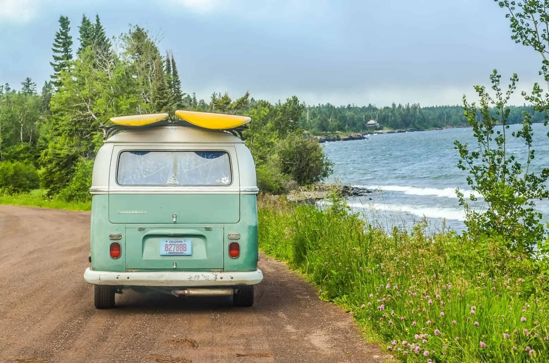 VW Bus at Stony Point