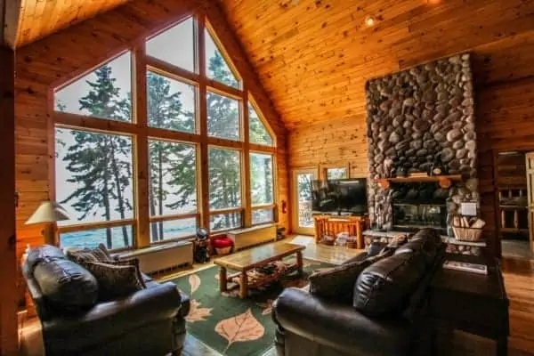 Castle Rock Living Room | Grand Marais, MN