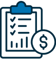 Effortless Reporting and Taxes icon