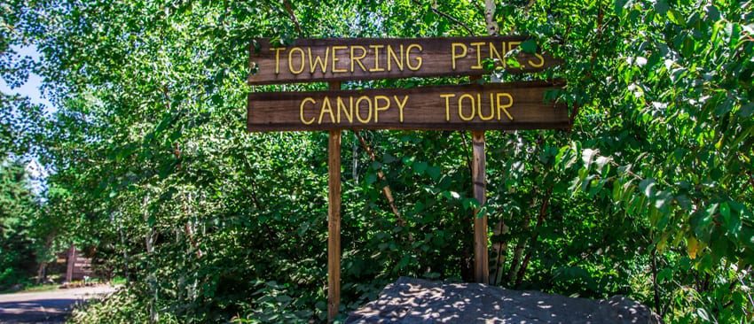 Towering Pines Canopy Tour on the Gunflint Trail
