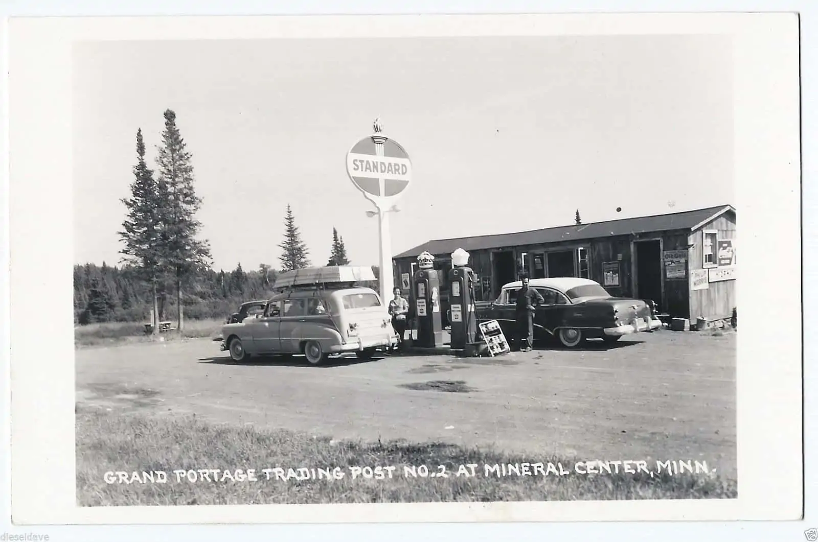 Grand Portage Trading Post Number Two old photo.