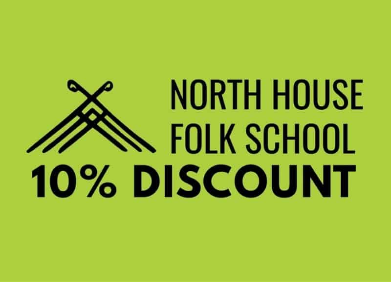 North House Folk School North House Folk School logo text: 10% Discount