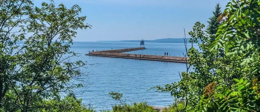 Two Harbors Breakwall