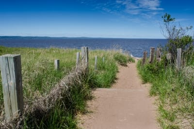 Park Point Beach 12th Street Beach Access to Lake Superior, Duluth WI 