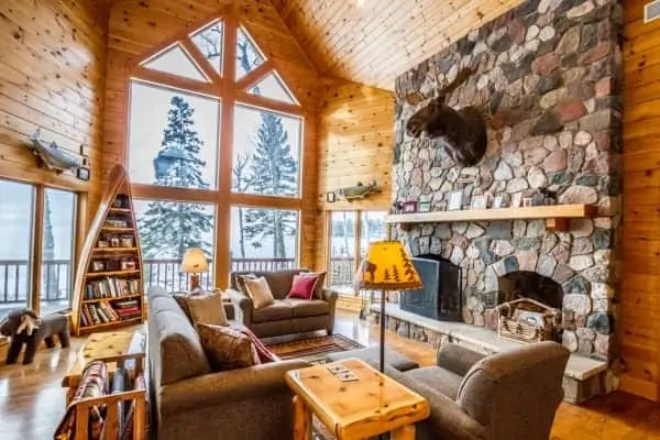 Enchanted Shores Living Room | Hovland, MN Vacation Rentals