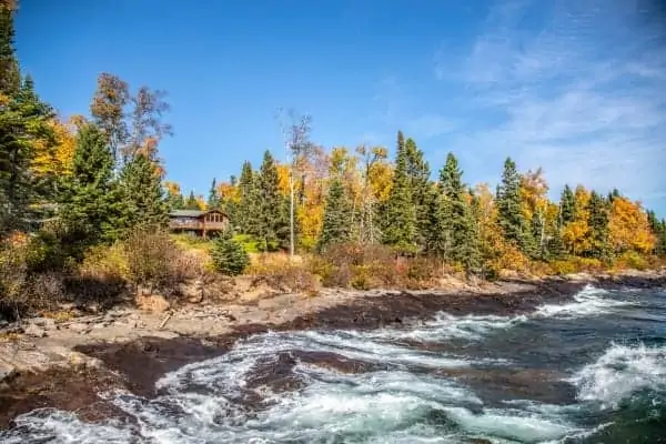 Lake Superior Waves at Serenity House | Lutsen, MN