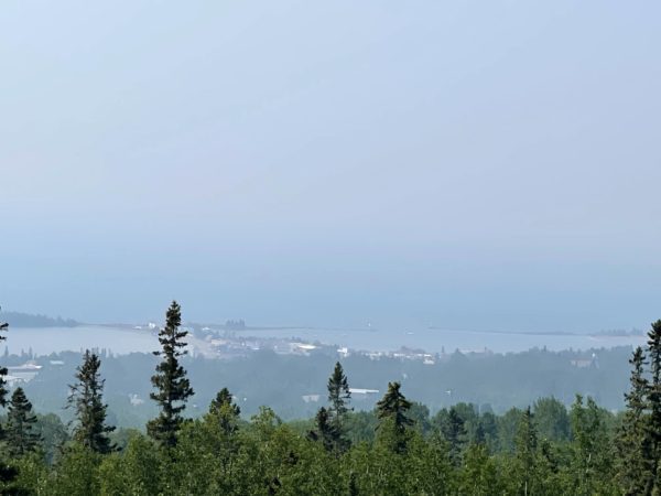 Wildfires in Canada Bring Smoke to Grand Marais