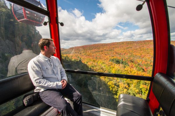 Lutsen Mountains Gondola in Fall