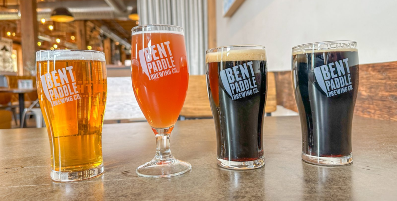 Bent Paddle Brewing and Lake Superior Brewing