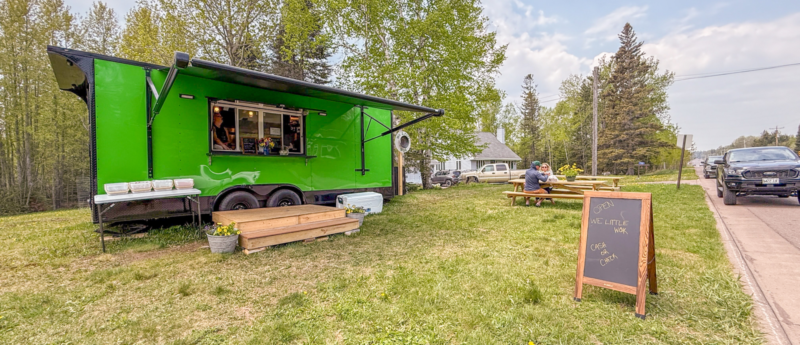 WE LIttle Wok Chinese Food Truck Grand Marais Minnesota